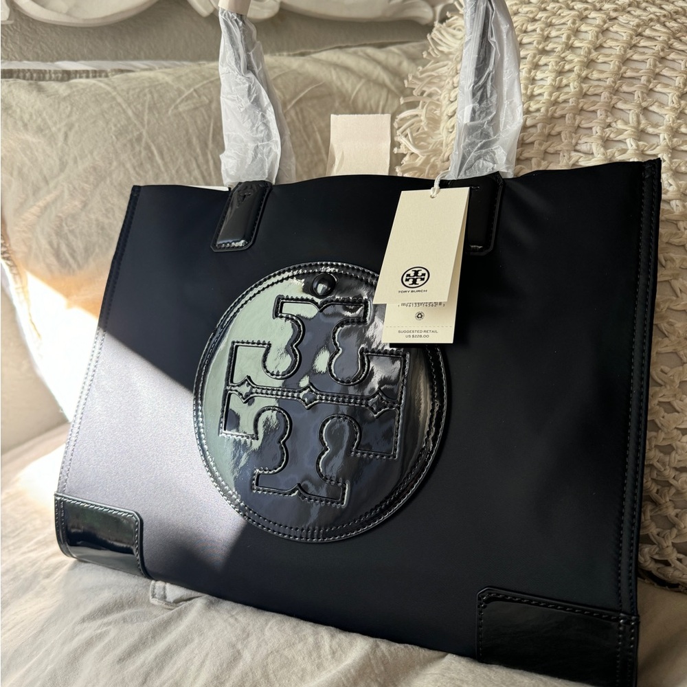 Tori Burch ELLA PATENT TOTE BAG brand new with tags. Never used